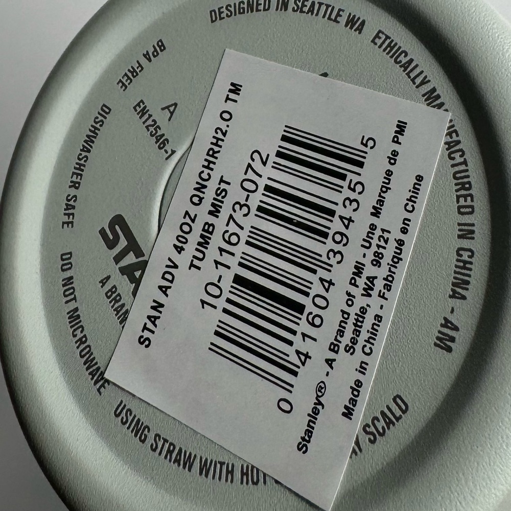 Stanley FlowState Quencher H2.0 Tumbler / 40oz / Color: Mist - Picture 9 of 11